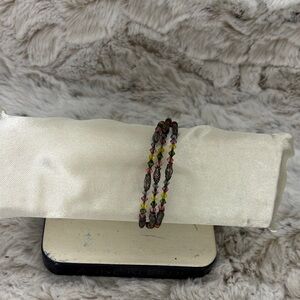 Wire Beaded Bracelet - Multicolor